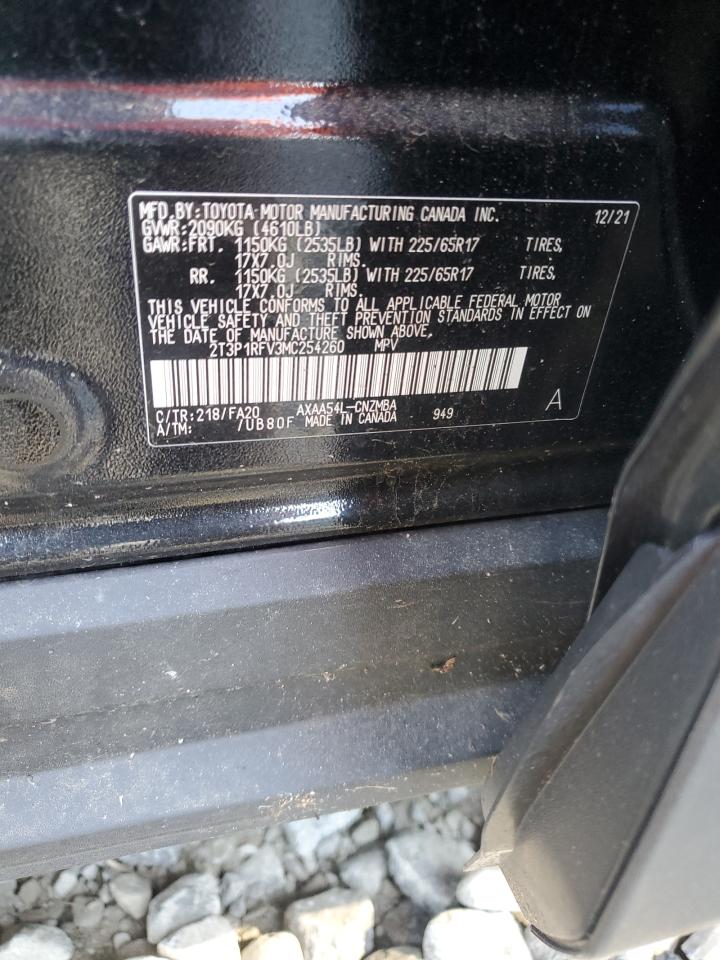 2021 Toyota Rav4 Xle VIN: 2T3P1RFV3MC254260 Lot: 85128965