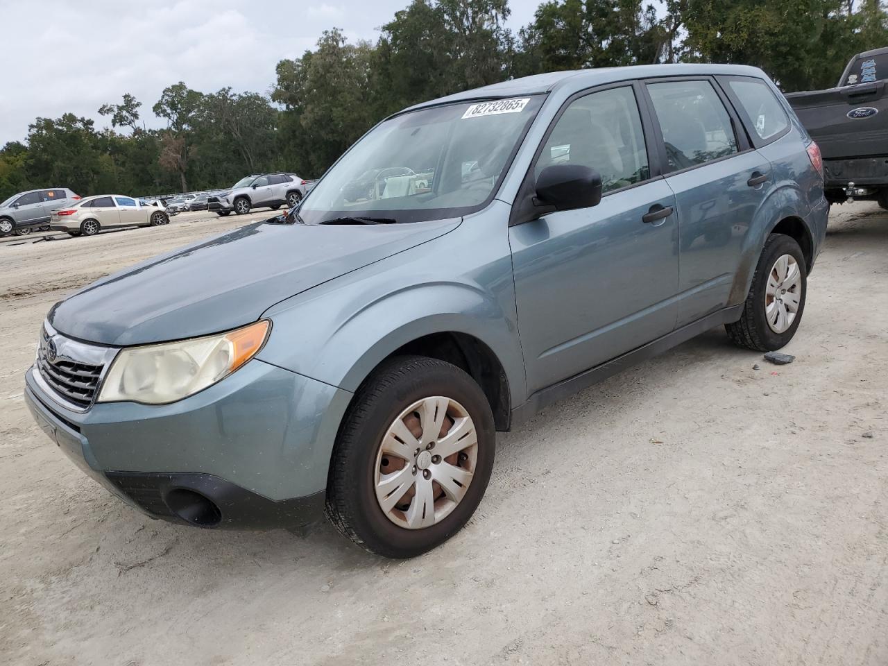 2009 Subaru Forester 2.5X blue null gas JF2SH61629H784317 photo #1
