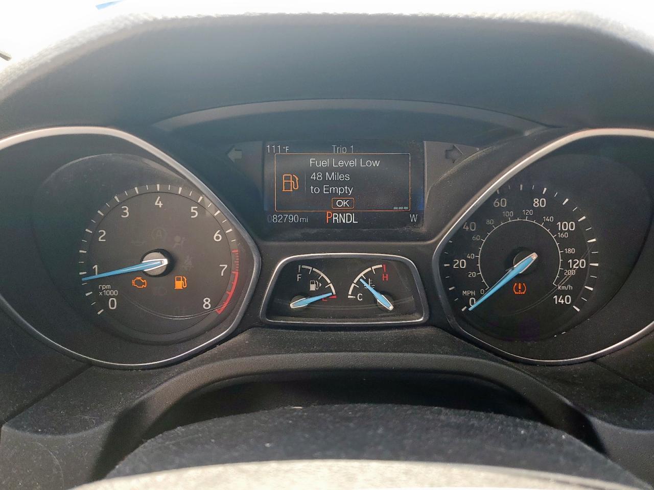 2017 Ford Focus Se VIN: 1FADP3F28HL318892 Lot: 81950525