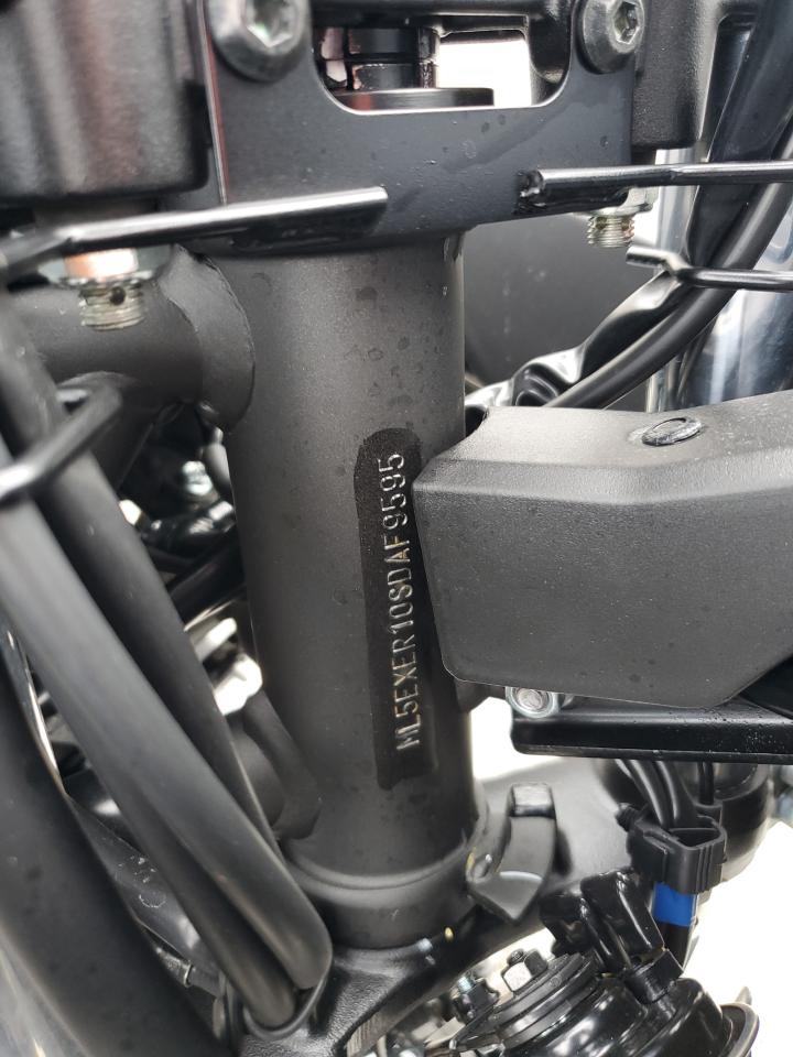 2025 Kawasaki Ex650 R VIN: ML5EXER10SDAF9595 Lot: 82481515