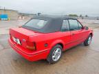 1987 FORD ESCORT CABRIOLET  for sale at Copart YORK