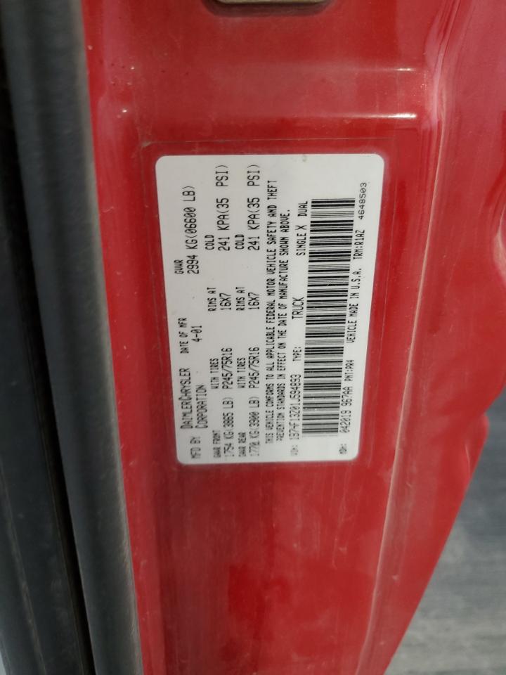 2001 Dodge Ram 1500 VIN: 1B7HF13Z01J594893 Lot: 86690945