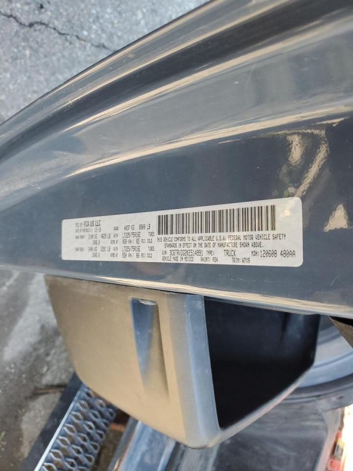 2019 Ram Promaster 2500 Utility / Service Van VIN: 3C6TRVDG2KE514991 Lot: 87292735