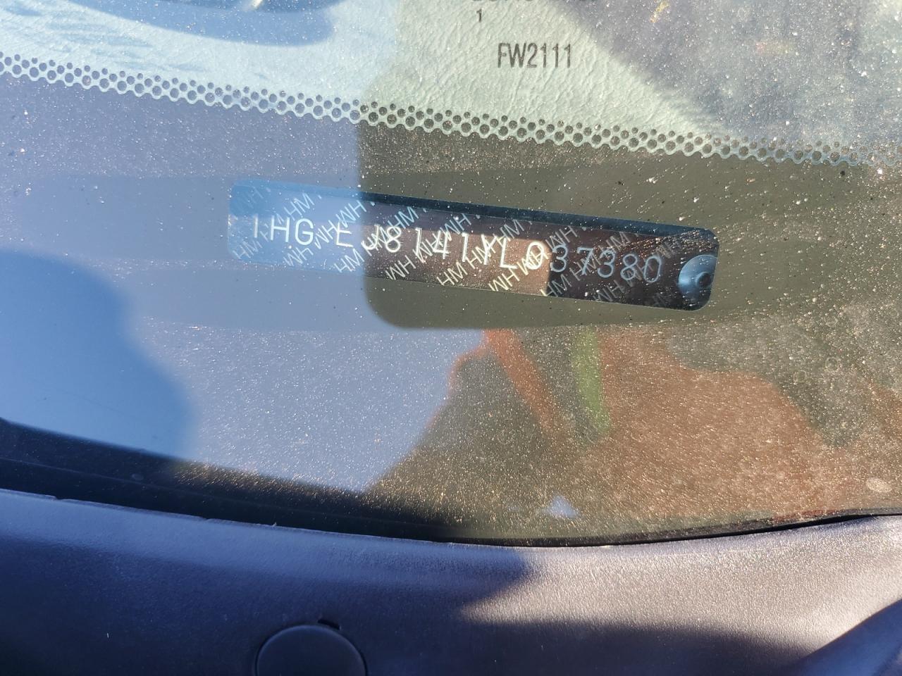 2000 Honda Civic Ex VIN: 1HGEJ8141YL037380 Lot: 85286955