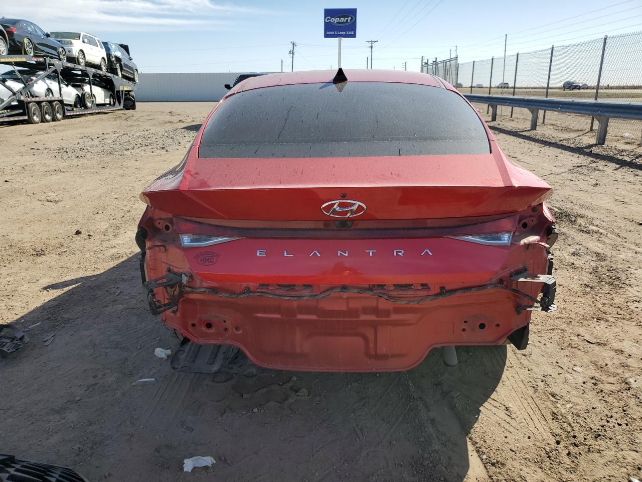 2022 Hyundai Elantra Sel VIN: 5NPLM4AG4NH057798 Lot: 87378115