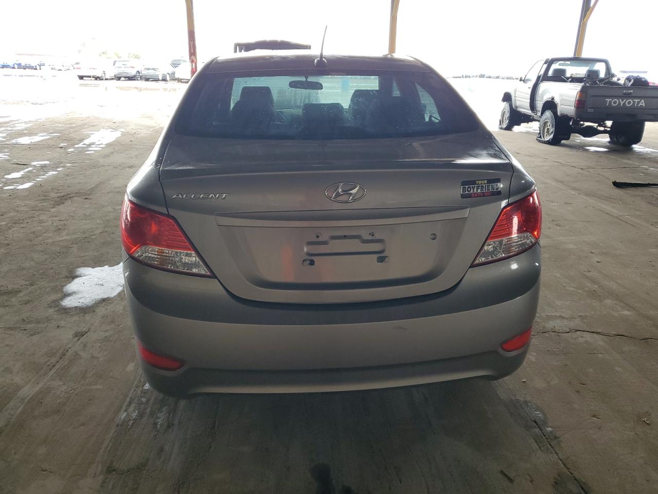 2014 Hyundai Accent Gls VIN: KMHCT4AE0EU615892 Lot: 85566015