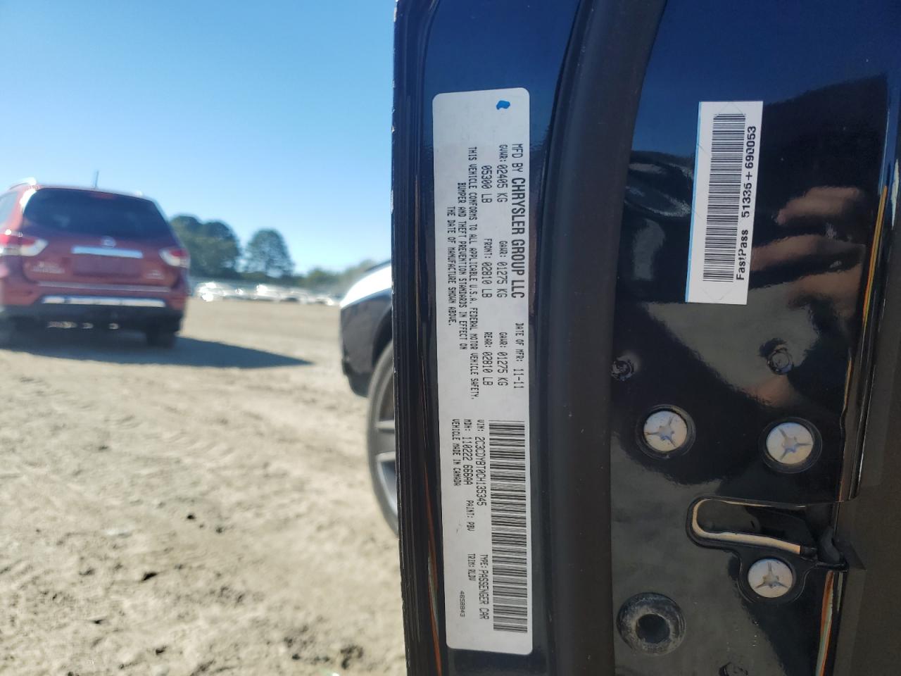 2012 Dodge Challenger R/T VIN: 2C3CDYBT0CH135345 Lot: 86693615