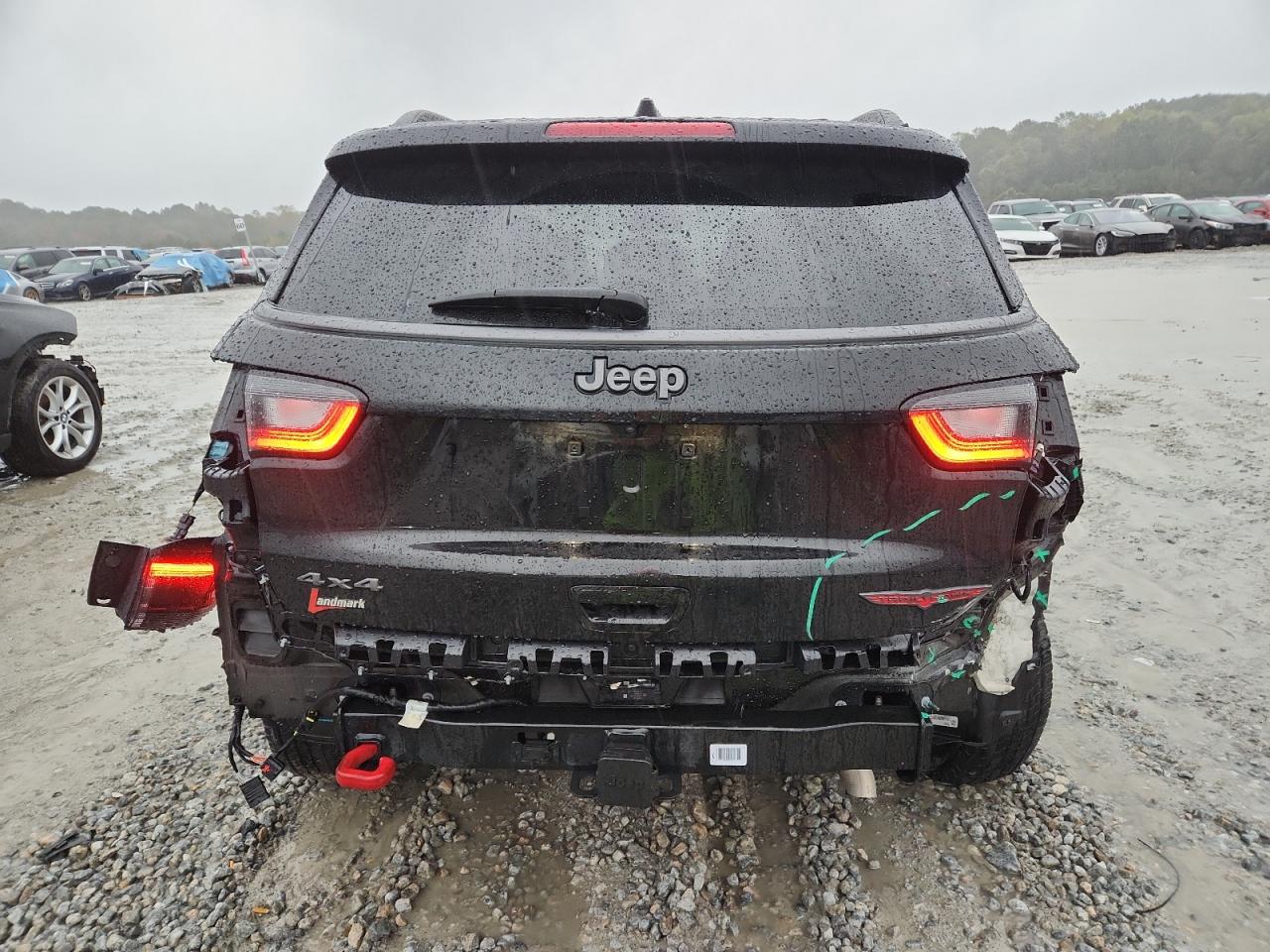 2022 Jeep Compass Trailhawk VIN: 3C4NJDDB5NT143347 Lot: 89898985