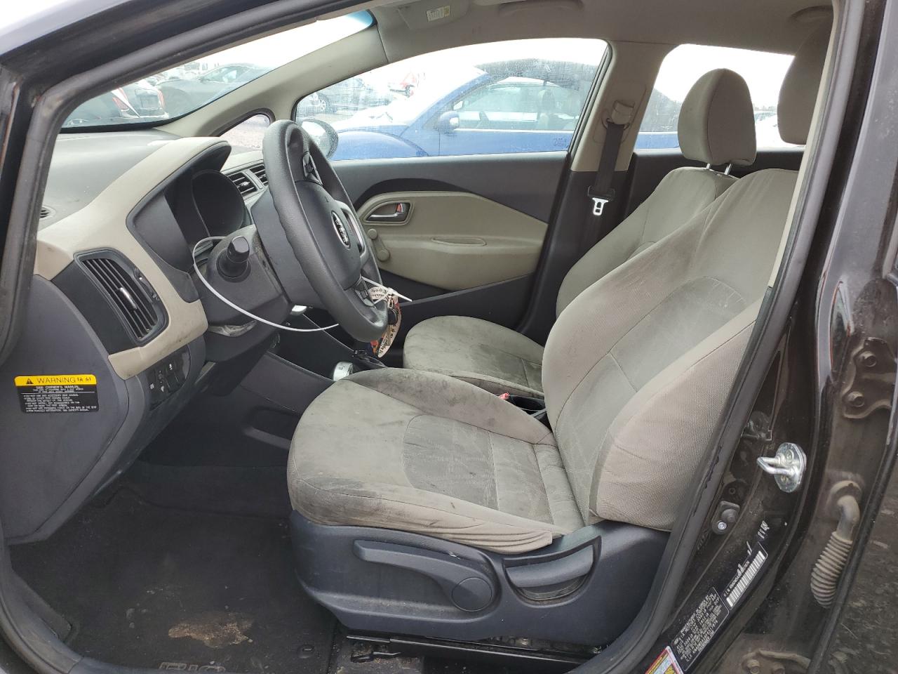 2015 Kia Rio Lx VIN: KNADM5A39F6517876 Lot: 81931585