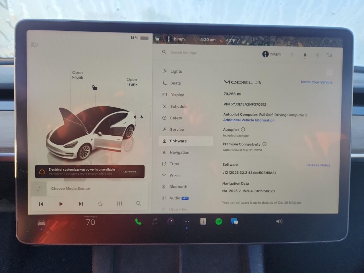 2022 Tesla Model 3 VIN: 5YJ3E1EA2NF370512 Lot: 86252935