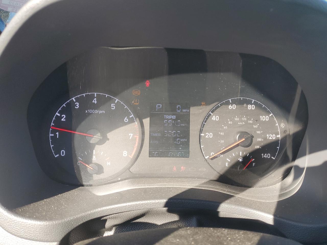 2018 Hyundai Accent Se VIN: 3KPC24A39JE017833 Lot: 84929805