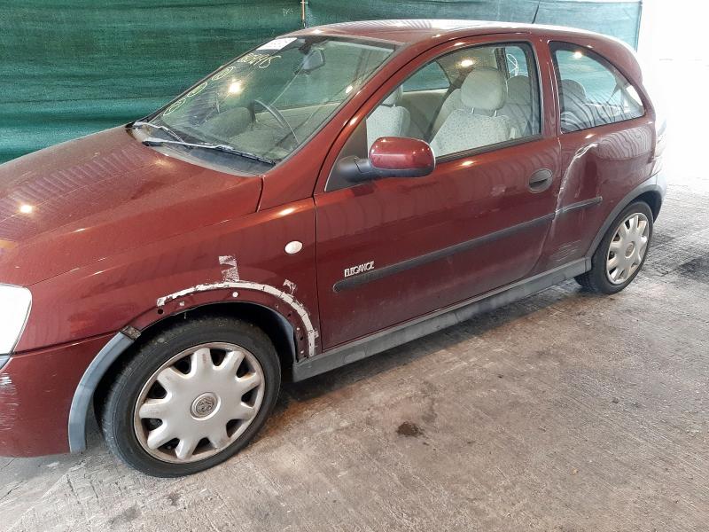 2002 VAUXHALL CORSA ELEGANCE 16V SEMI-A 