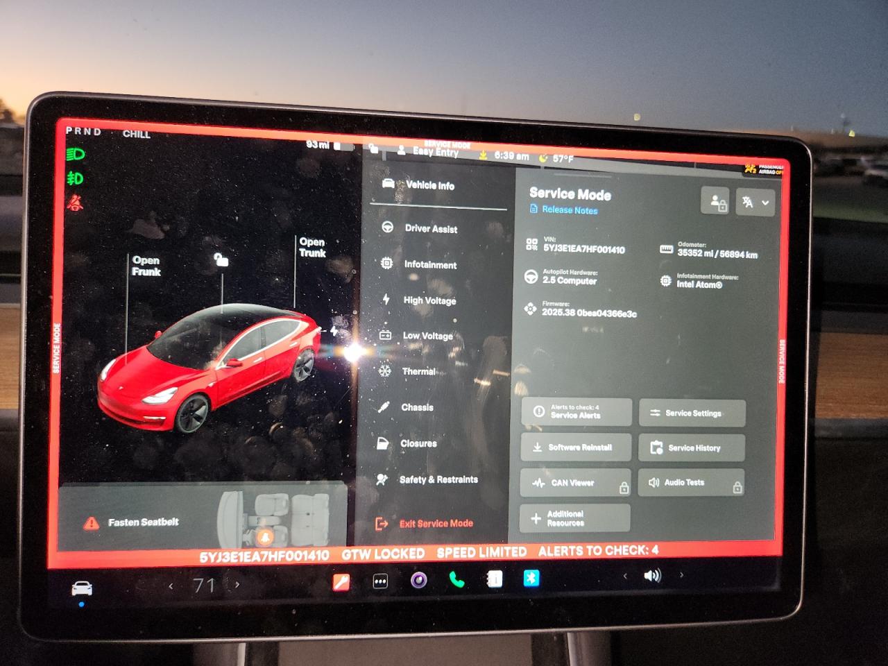 2017 Tesla Model 3 VIN: 5YJ3E1EA7HF001410 Lot: 90733035