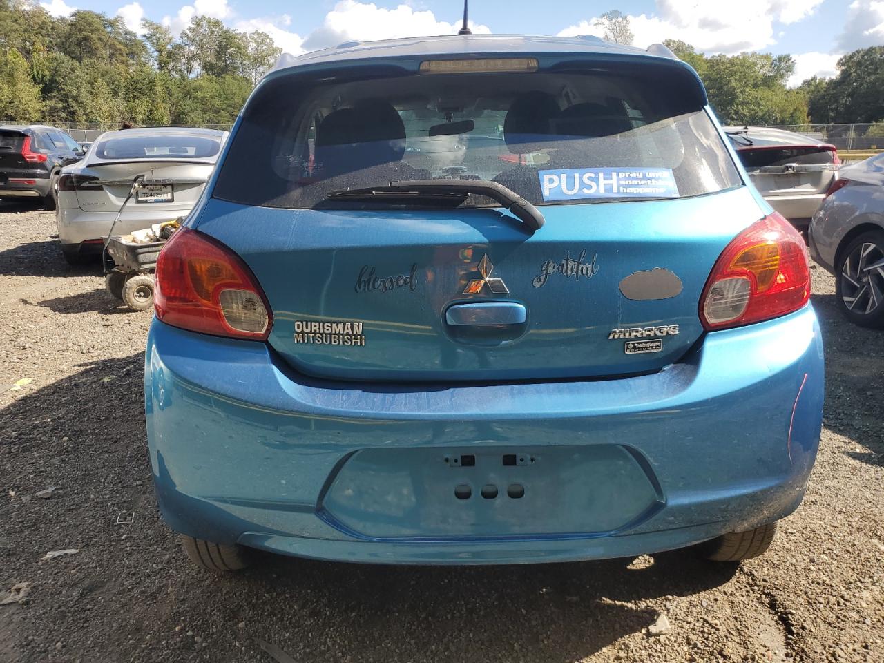 2015 Mitsubishi Mirage Es VIN: ML32A4HJ6FH059416 Lot: 85339865