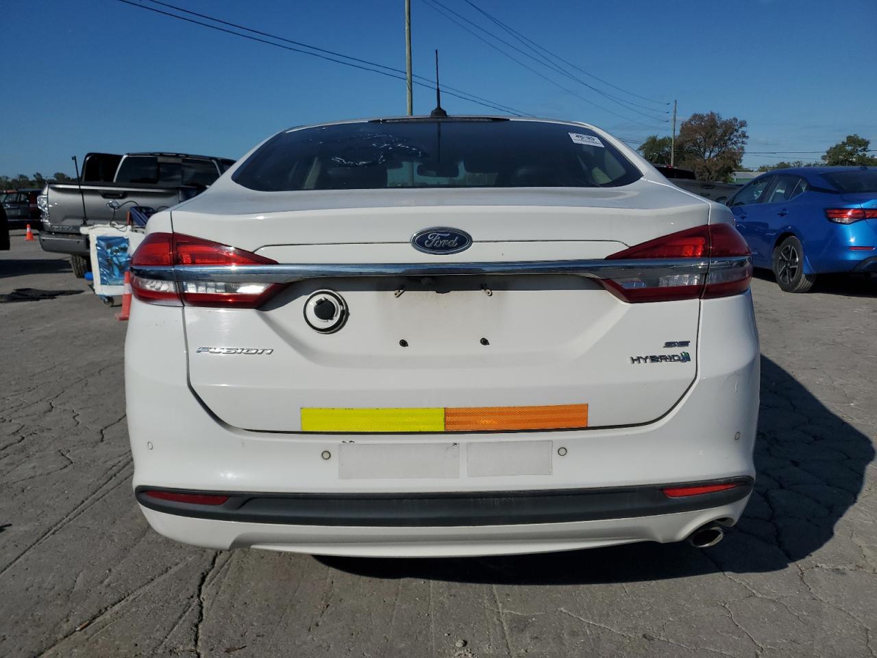 2017 Ford Fusion Se Hybrid VIN: 3FA6P0LU7HR359593 Lot: 86051065