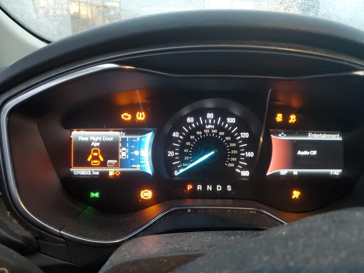 2017 Ford Fusion Se VIN: 3FA6P0T91HR242751 Lot: 86655395