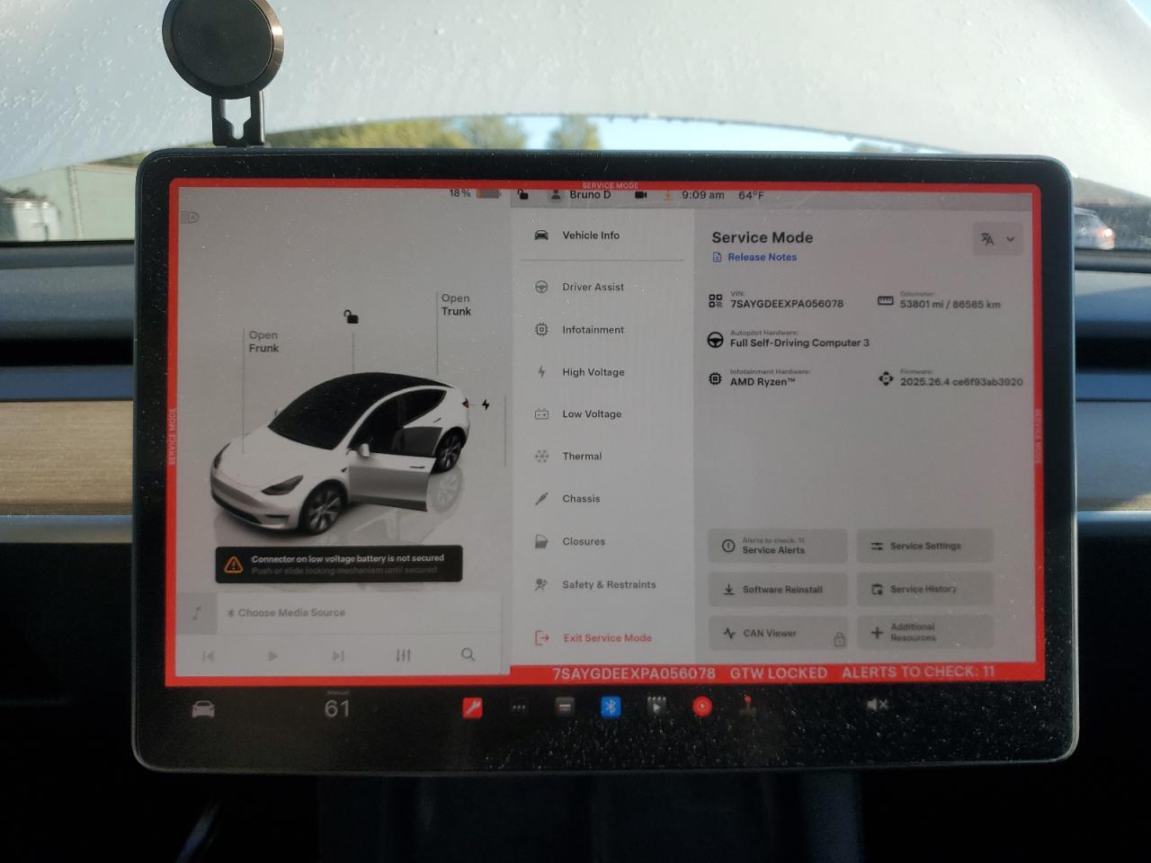 2023 Tesla Model Y VIN: 7SAYGDEEXPA056078 Lot: 71240135