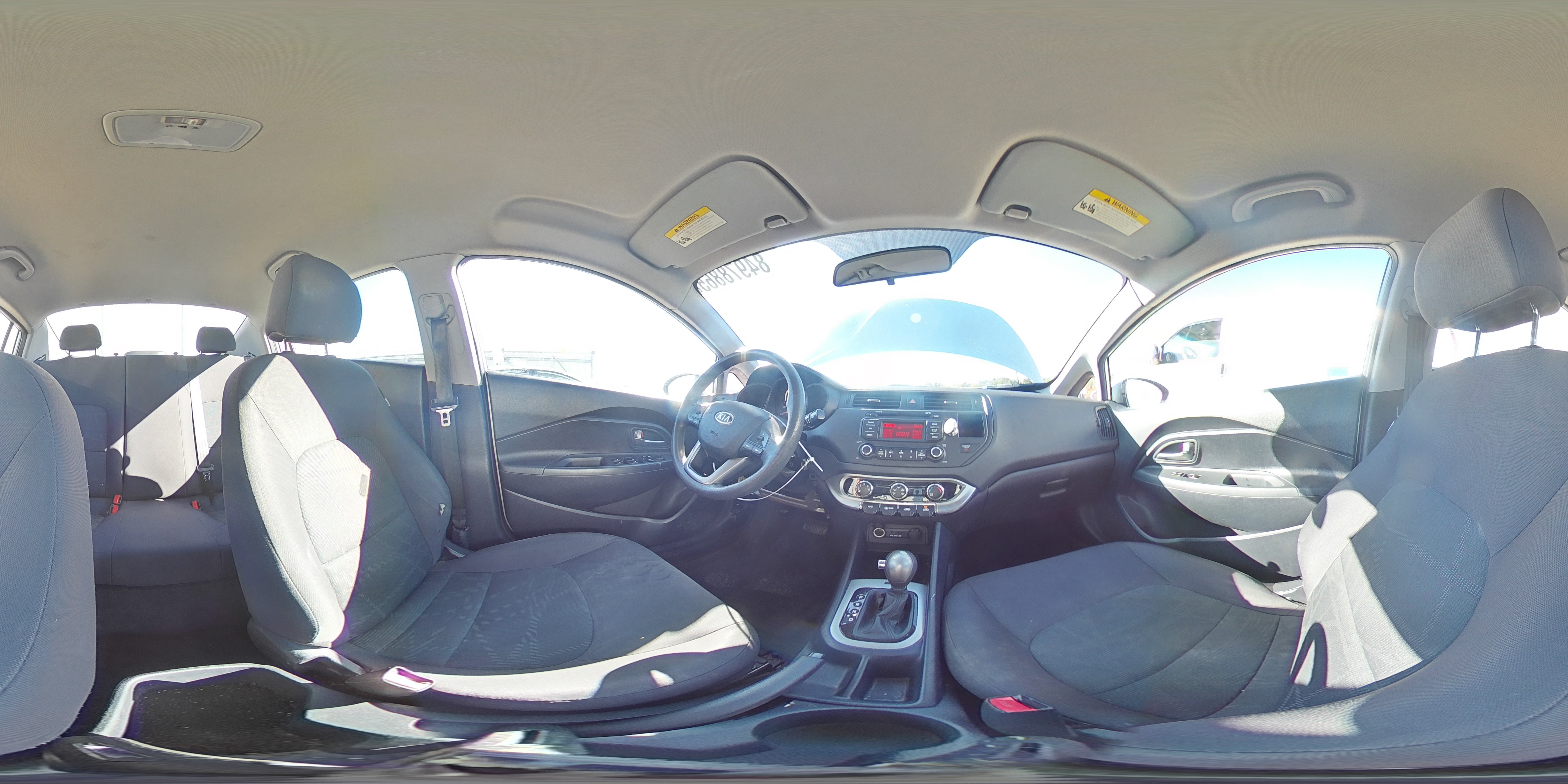 2012 Kia Rio Lx VIN: KNADM4A34C6082612 Lot: 84978865