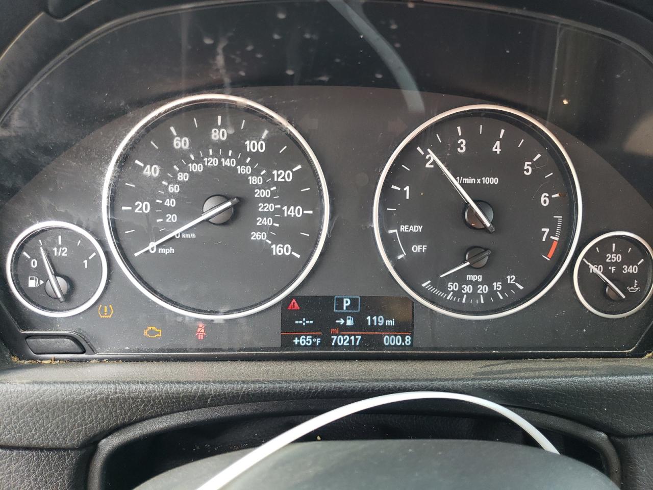 2014 BMW 320 I xDrive VIN: WBA3C3G5XENS70903 Lot: 86040315