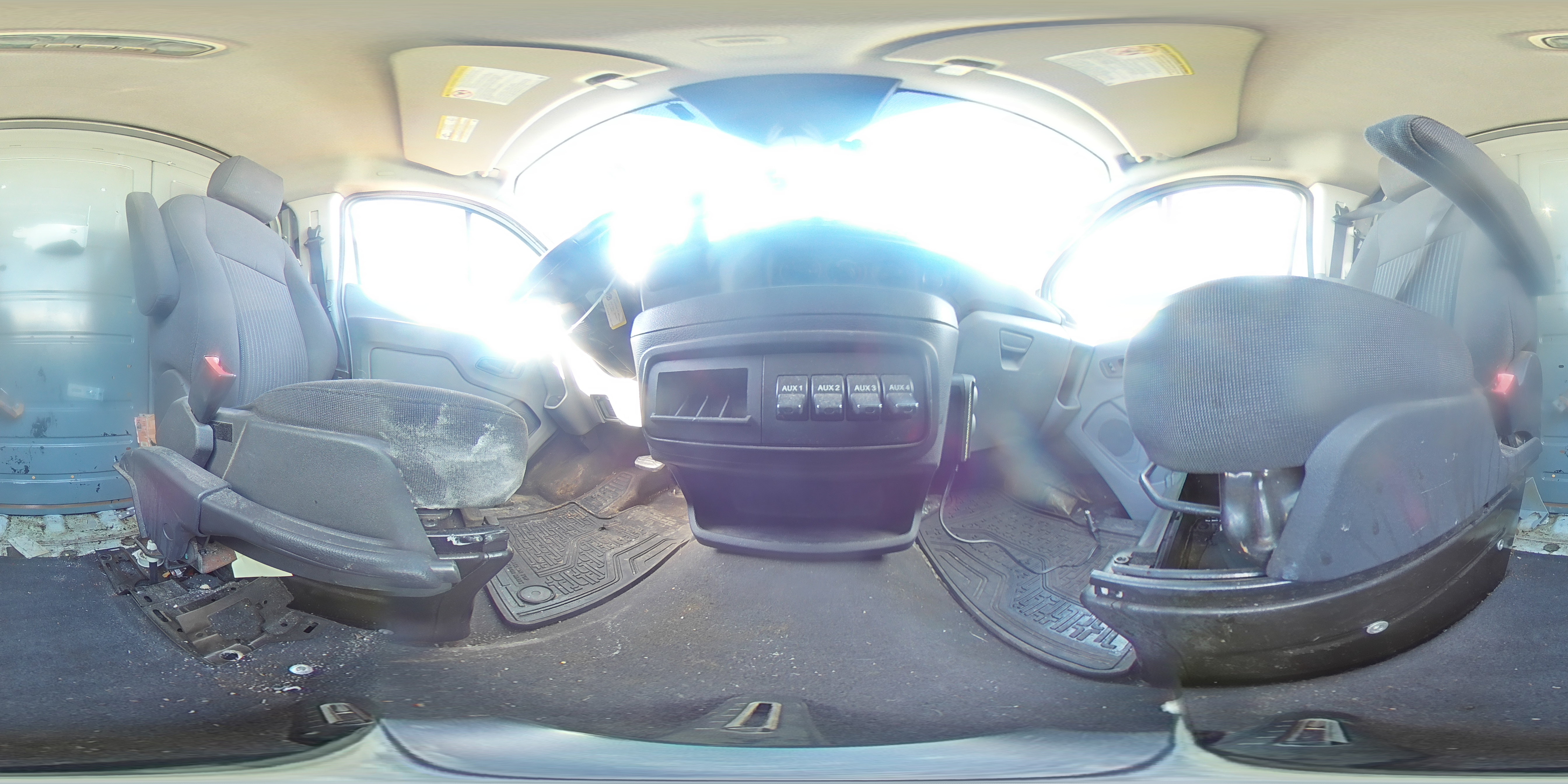 2016 Ford Transit Utility / Service Van VIN: 1FTYR1YG9GKA10184 Lot: 89556765