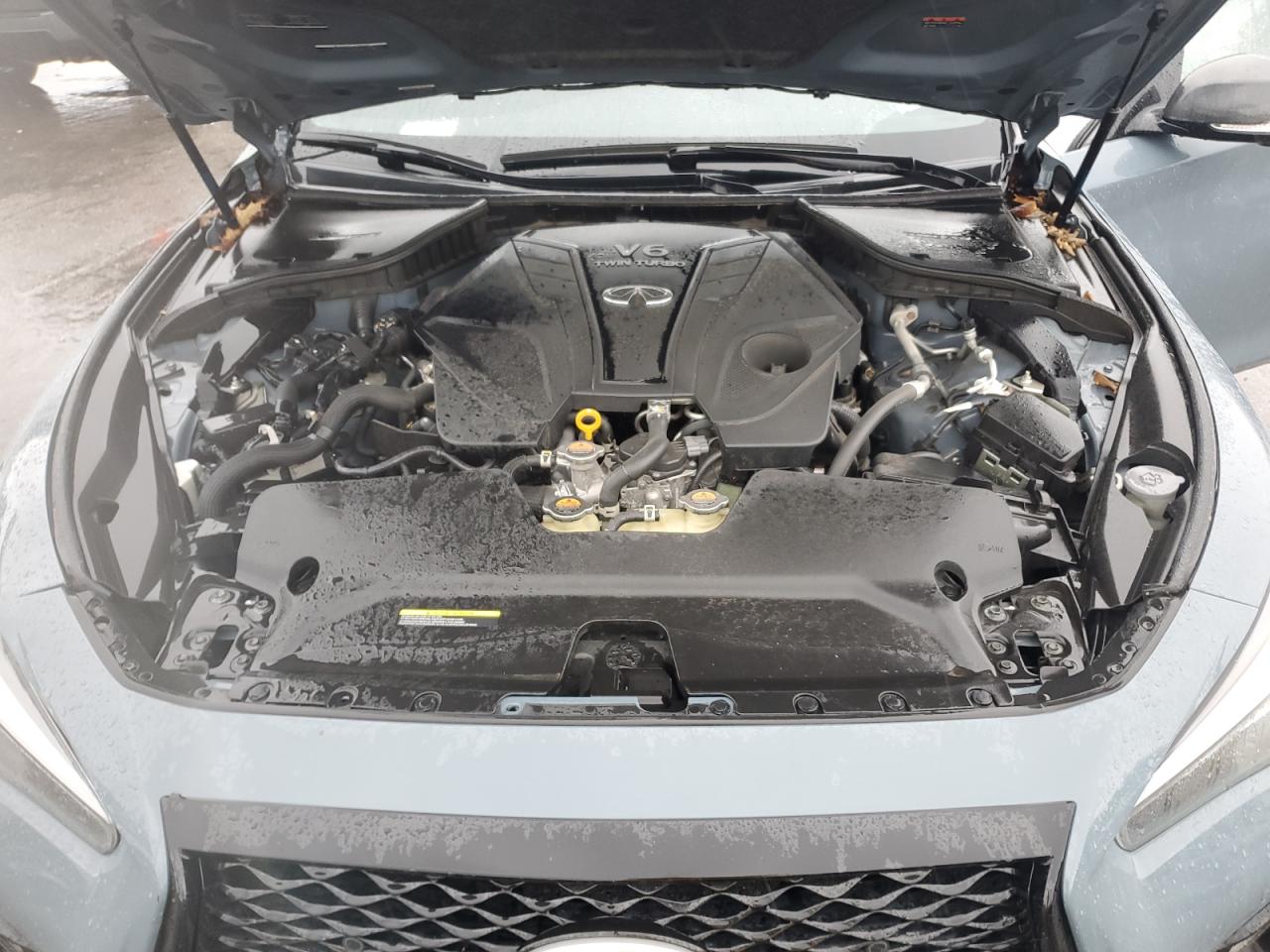 2021 Infiniti Q50 Red Sport 400 VIN: JN1FV7DR9MM880064 Lot: 81423665