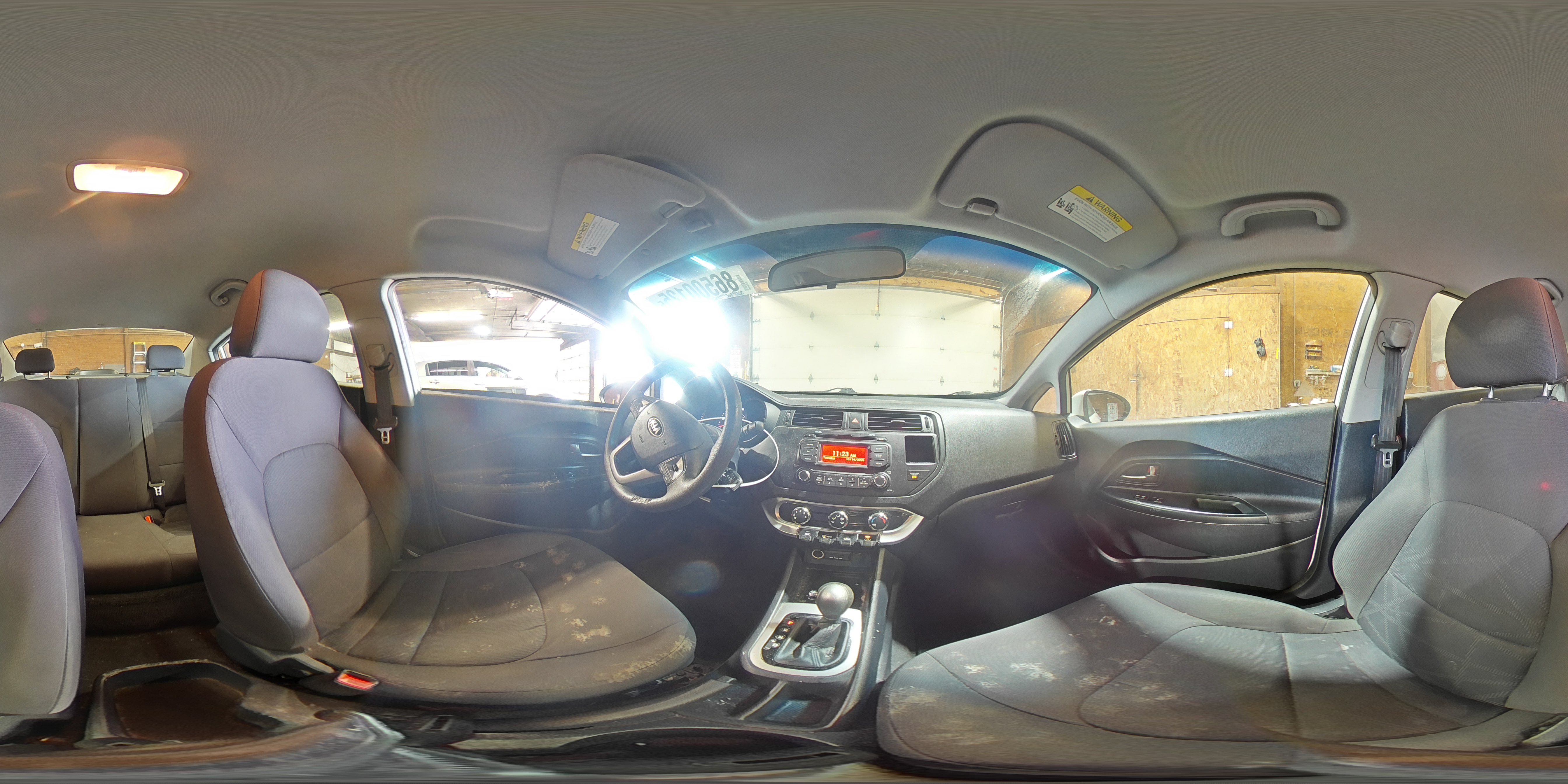 2014 Kia Rio Lx VIN: KNADM4A30E6385695 Lot: 86500125