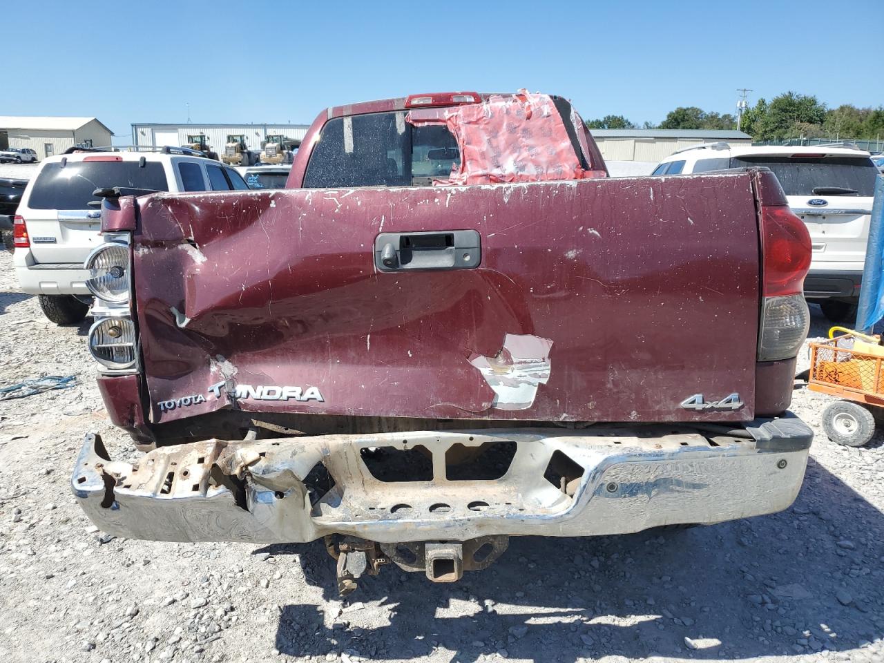 2007 Toyota Tundra Double Cab Limited VIN: 5TBBV58177S486312 Lot: 81912865