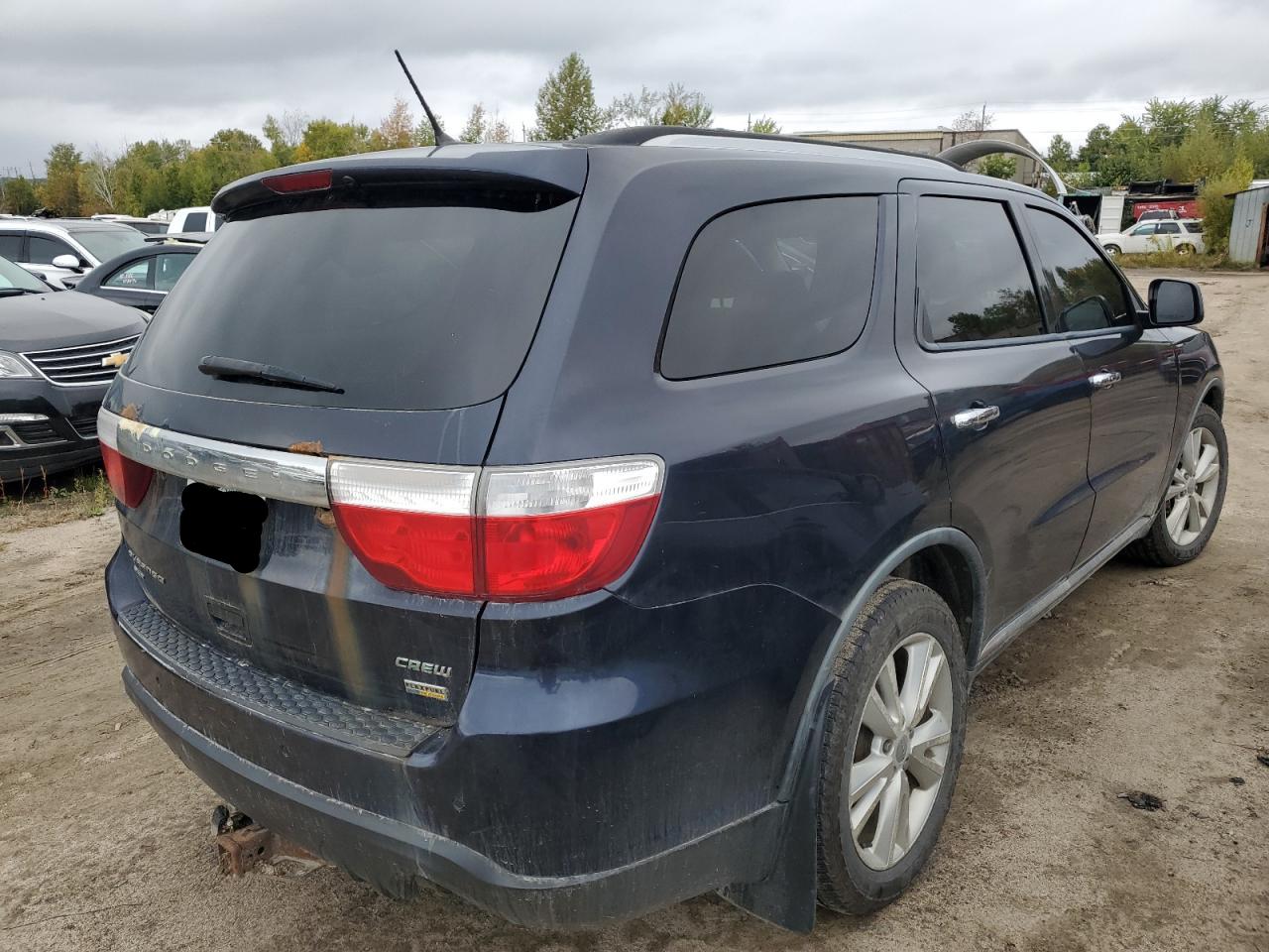 2011 Dodge Durango Crew VIN: 1D4RE4GG4BC625380 Lot: 81316485