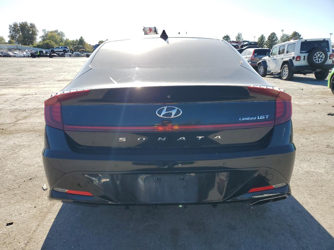 2021 Hyundai Sonata Limited VIN: KMHL34J28MA153555 Lot: 89527005