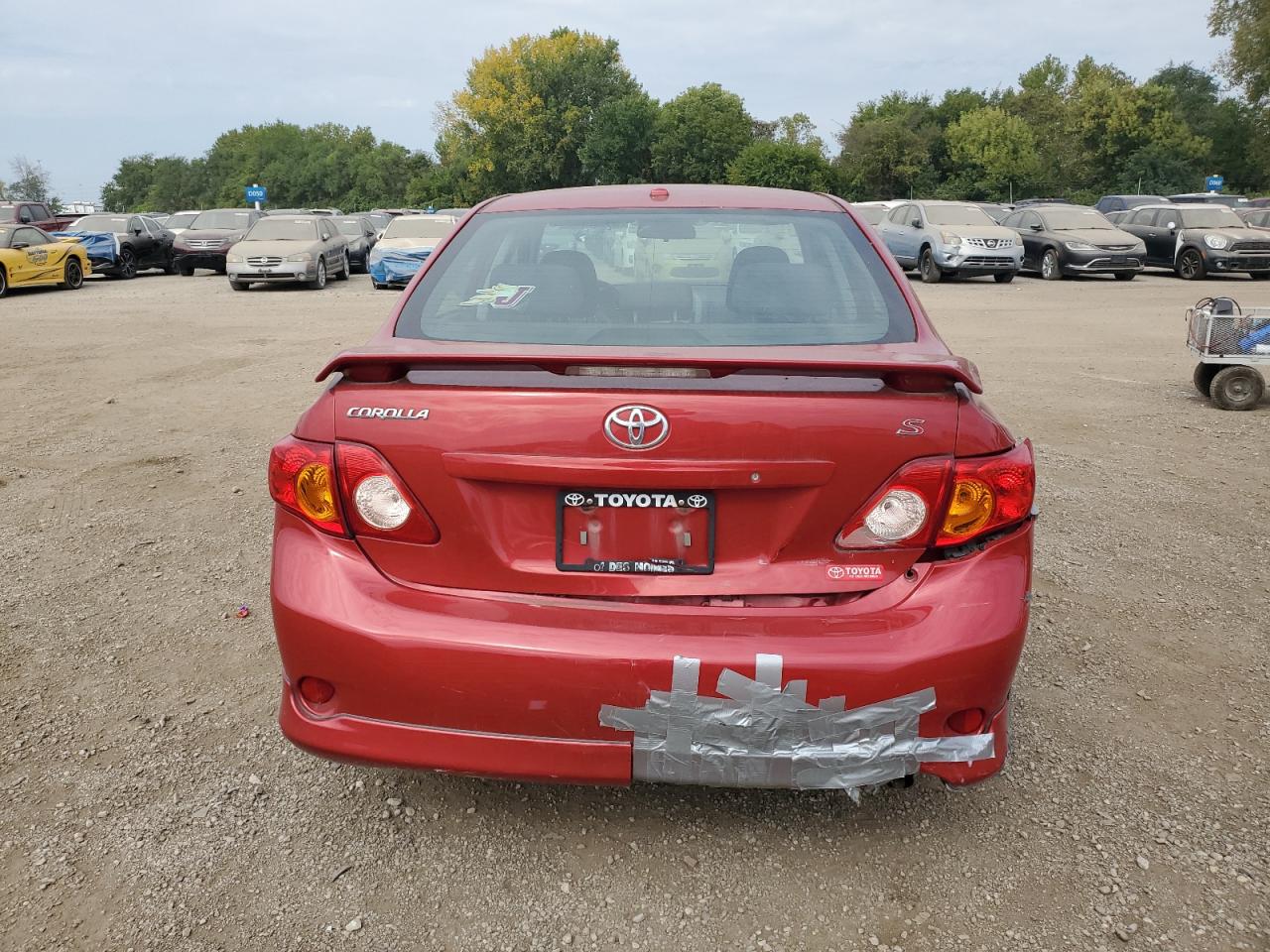 2010 Toyota Corolla Base VIN: 1NXBU4EE3AZ263422 Lot: 84392895