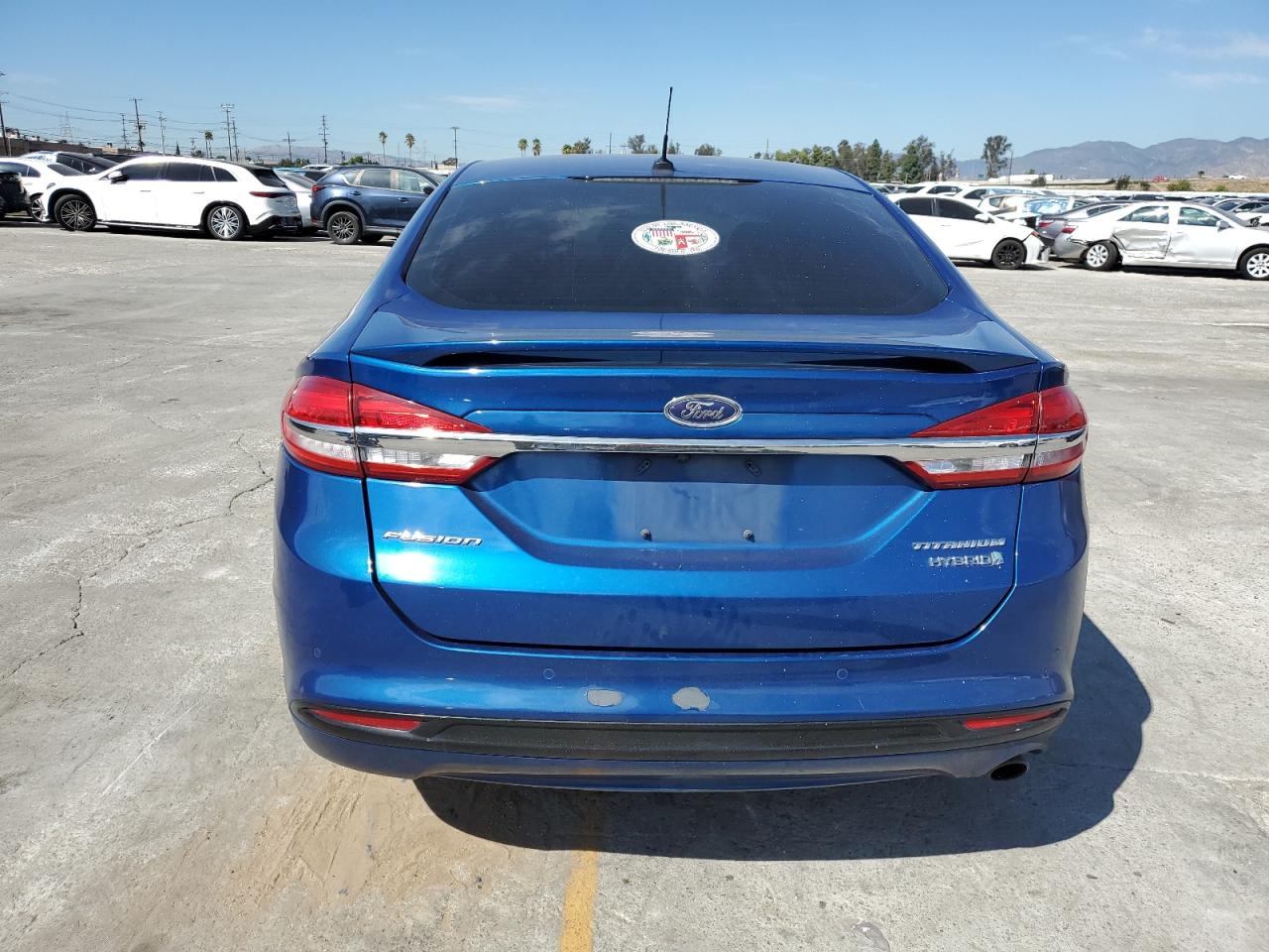 2017 Ford Fusion Titanium Hev VIN: 3FA6P0RU3HR260969 Lot: 87233545