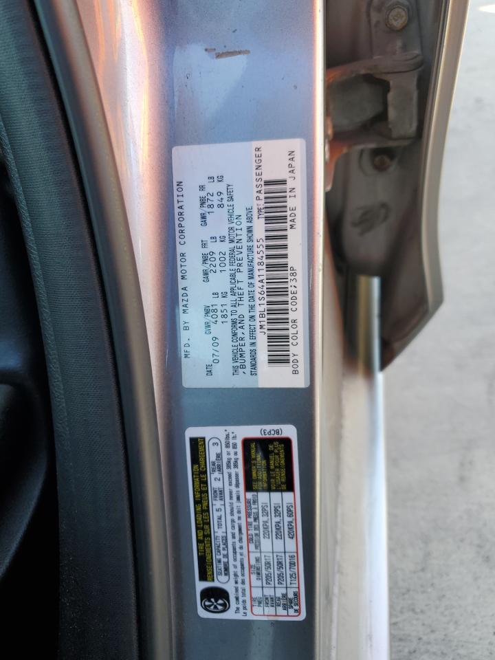 2010 Mazda 3 S VIN: JM1BL1S64A1184555 Lot: 86654465