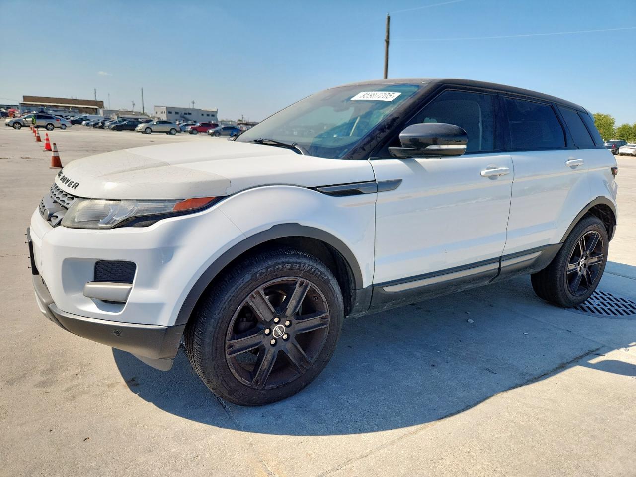 2013 Land Rover Range Rover Evoque Pure VIN: SALVN2BG2DH736869 Lot: 85907205