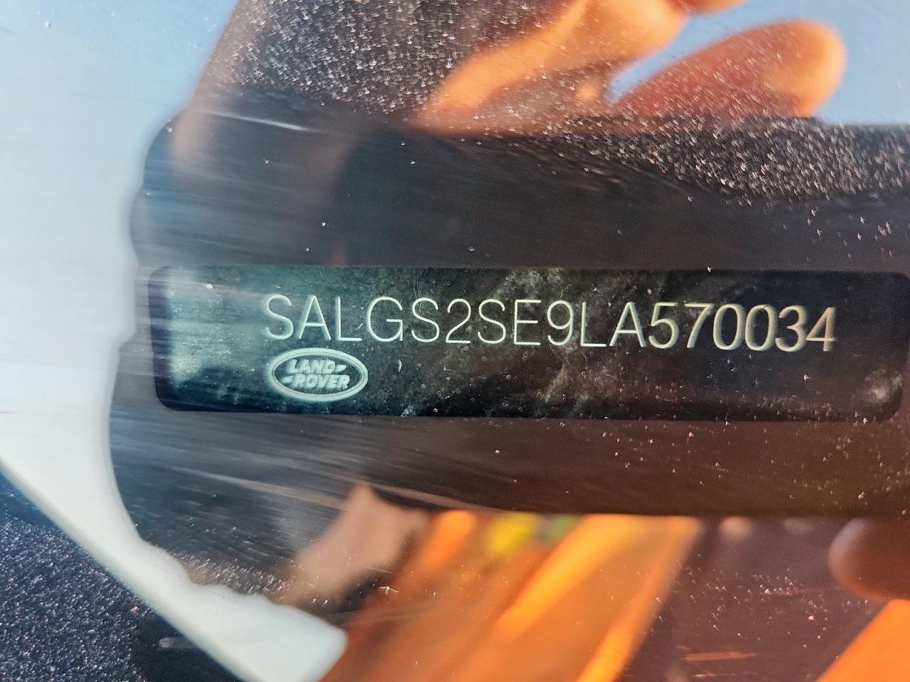 2020 Land Rover Range Rover P525 Hse VIN: SALGS2SE9LA570034 Lot: 86685035