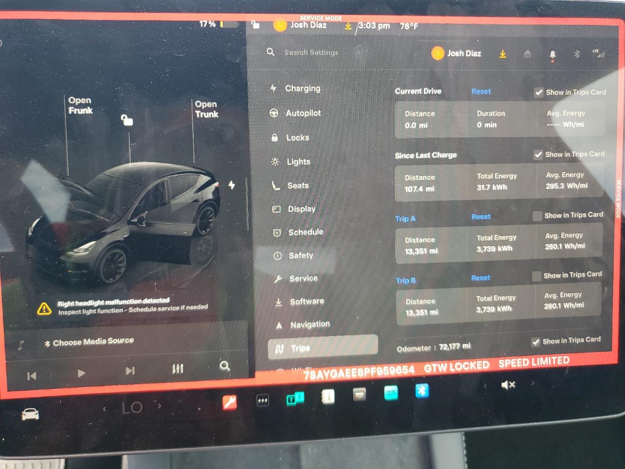 2023 Tesla Model Y VIN: 7SAYGAEE8PF959654 Lot: 80172545