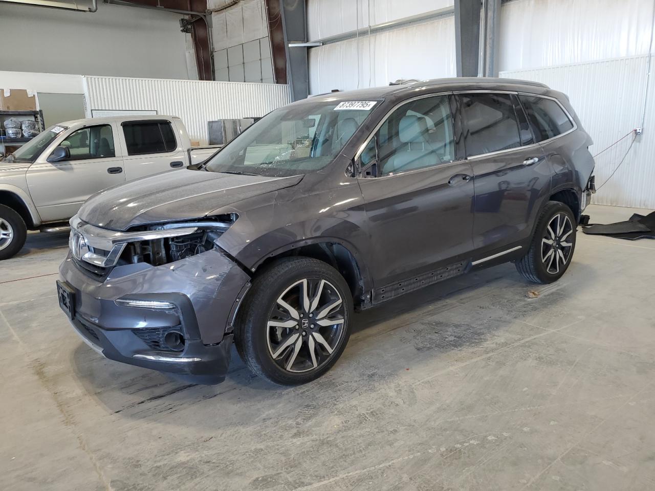 2021 Honda Pilot Touring grey null gas 5FNYF6H94MB034098 photo #1