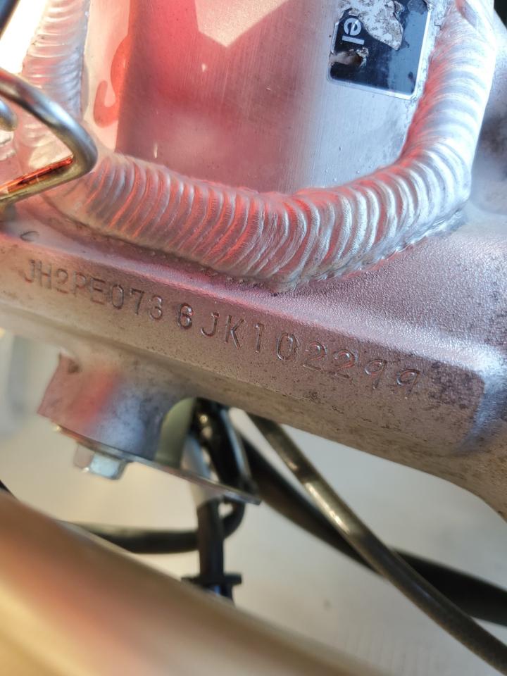 2018 Honda Crf450 R VIN: JH2PE0736JK102299 Lot: 86769485