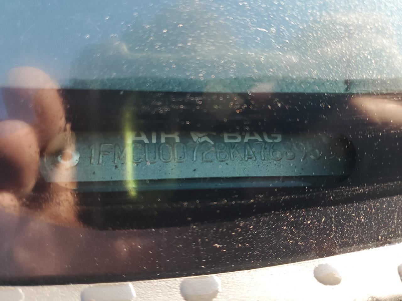 2011 Ford Escape Xlt VIN: 1FMCU0D72BKA76895 Lot: 85834995