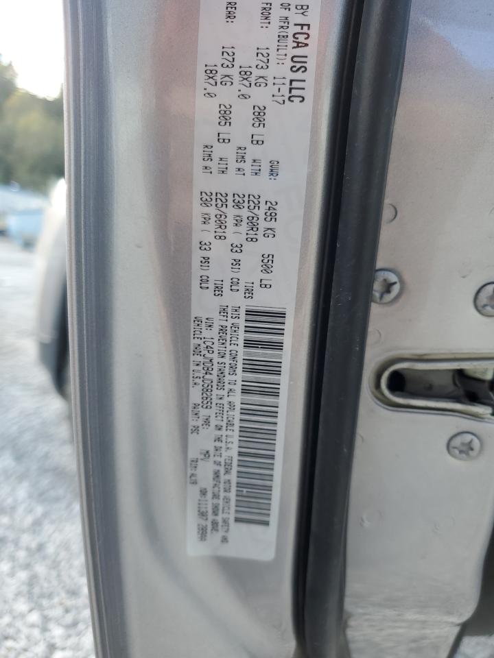 2018 Jeep Cherokee Limited VIN: 1C4PJMDB4JD582659 Lot: 89622695