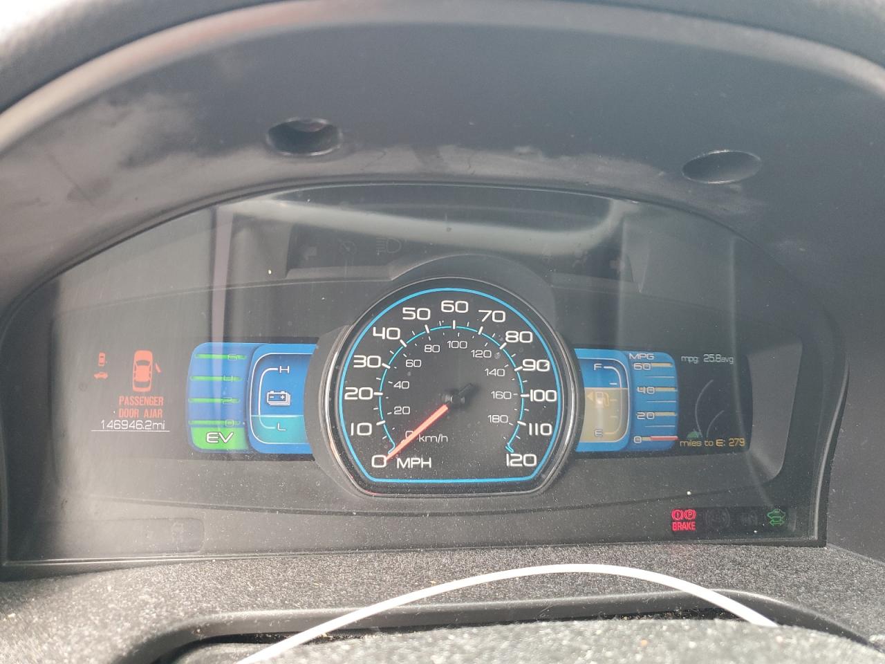 2012 Ford Fusion Hybrid VIN: 3FADP0L37CR221866 Lot: 85381595