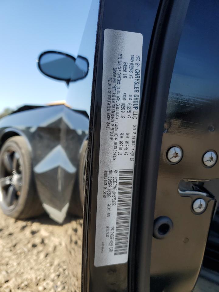 2013 Dodge Challenger Sxt VIN: 2C3CDYAG1DH579128 Lot: 85316115