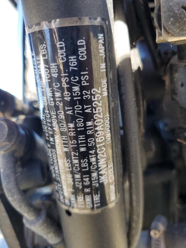 2009 Kawasaki Vn900 C VIN: JKAVN2C169A025252 Lot: 86893585