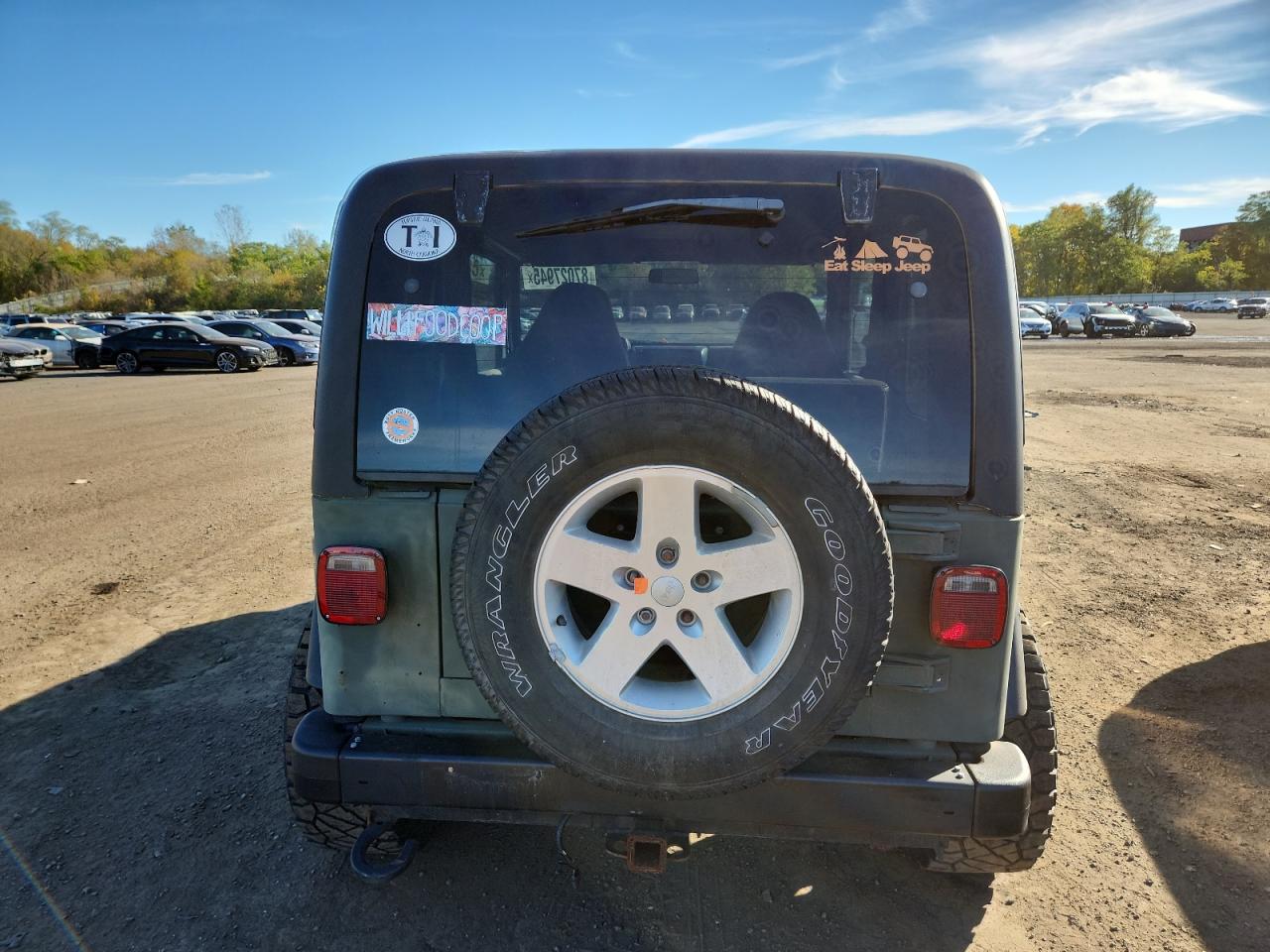 2001 Jeep Wrangler / Tj Sport VIN: 1J4FA49S41P361740 Lot: 87027945