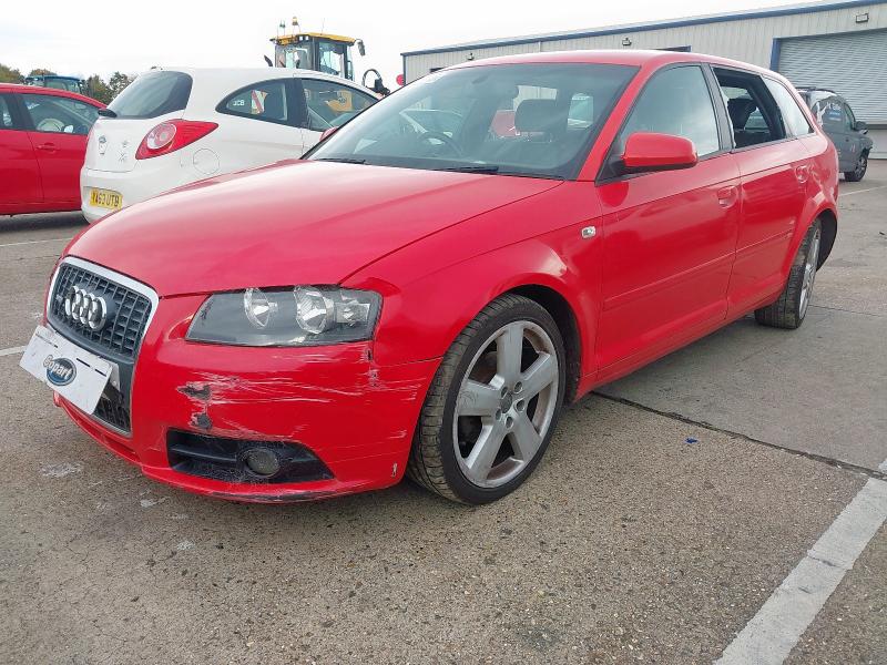 2007 AUDI A3 S LINE TDI S/BACK  for sale at Copart NEWBURY