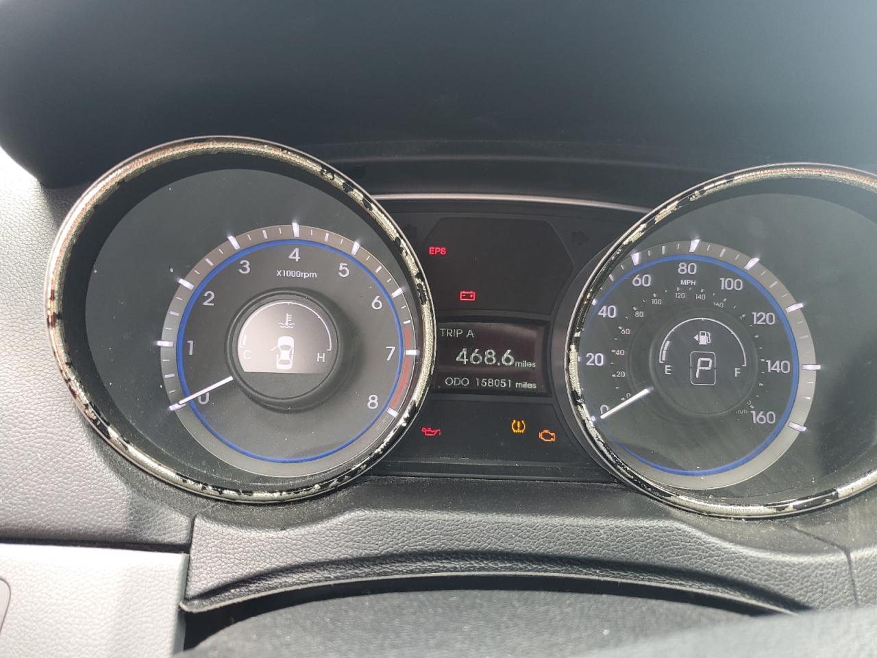 2013 Hyundai Sonata Gls VIN: 5NPEB4AC5DH552473 Lot: 81374605