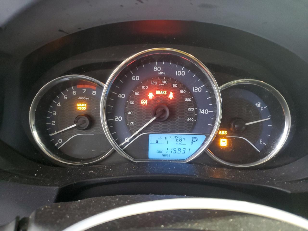 2015 Toyota Corolla L VIN: 2T1BURHE4FC469138 Lot: 85554045