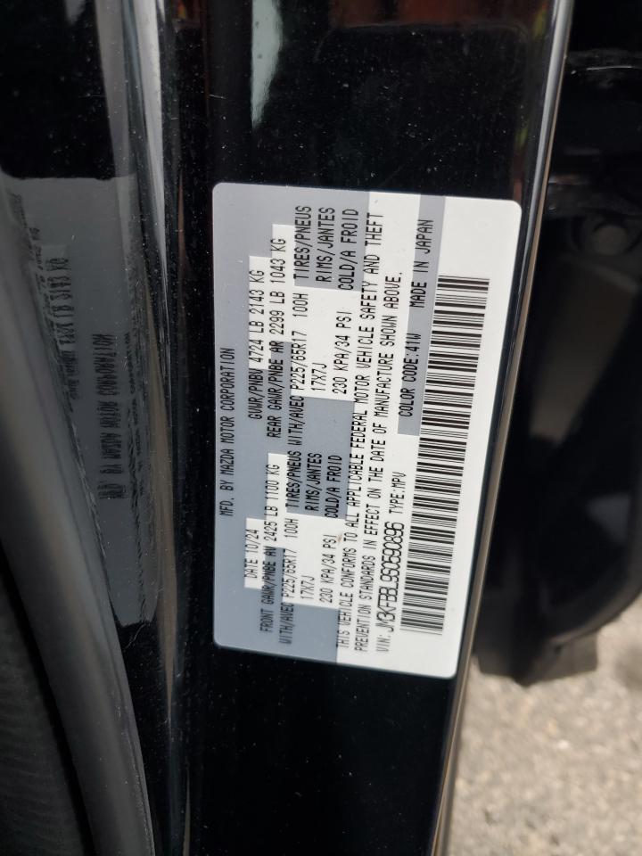 2025 Mazda Cx-5 Select VIN: JM3KFBBL9S0590896 Lot: 89805305