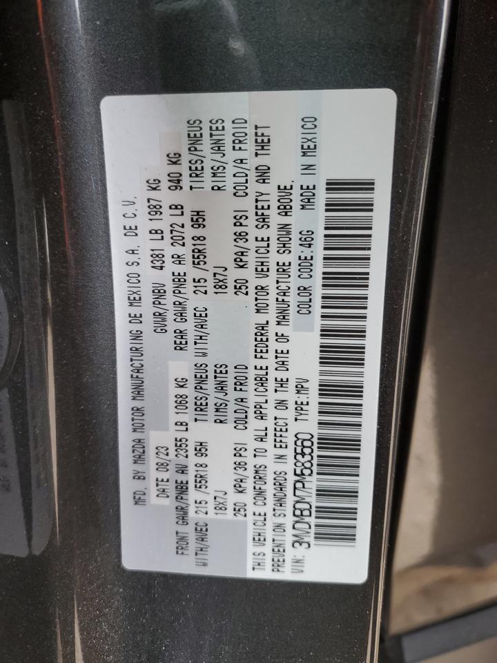 2023 Mazda Cx-30 Premium VIN: 3MVDMBDM7PM583560 Lot: 82423835