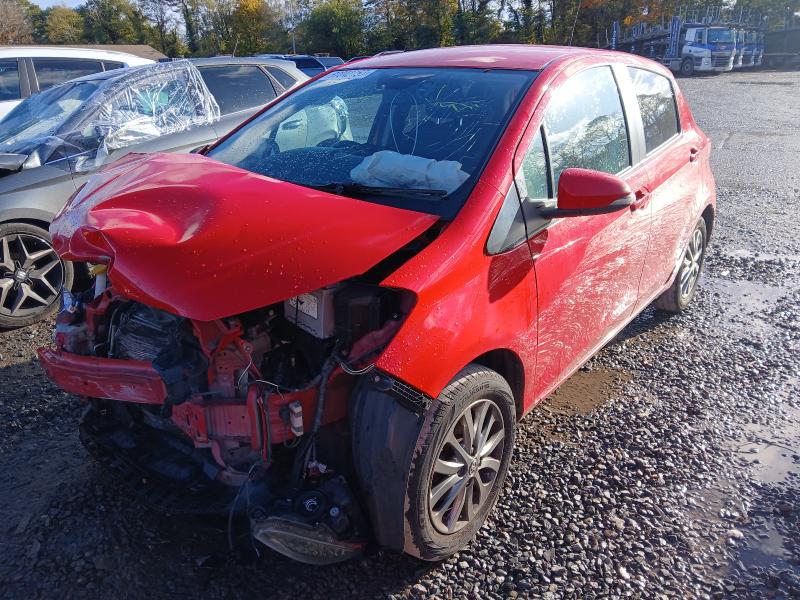 2016 TOYOTA YARIS 1.0 VVT-I ICON 5DR for sale at Copart WOLVERHAMPTON