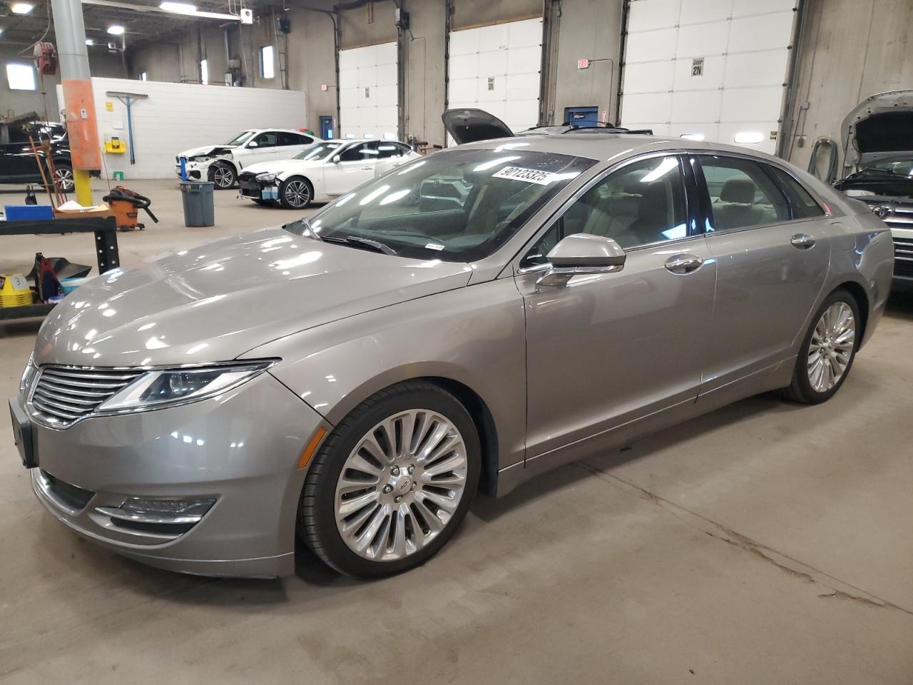 2016 Lincoln Mkz beige sedan gas 3LN6L2JK6GR623917 photo #1